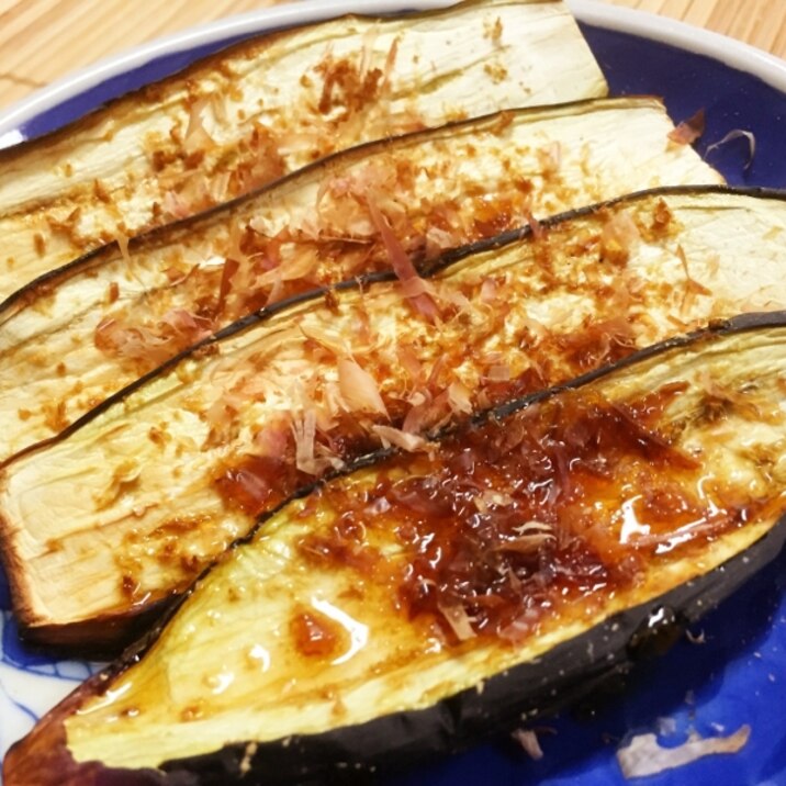 グリルで！ショウガ焼きナス